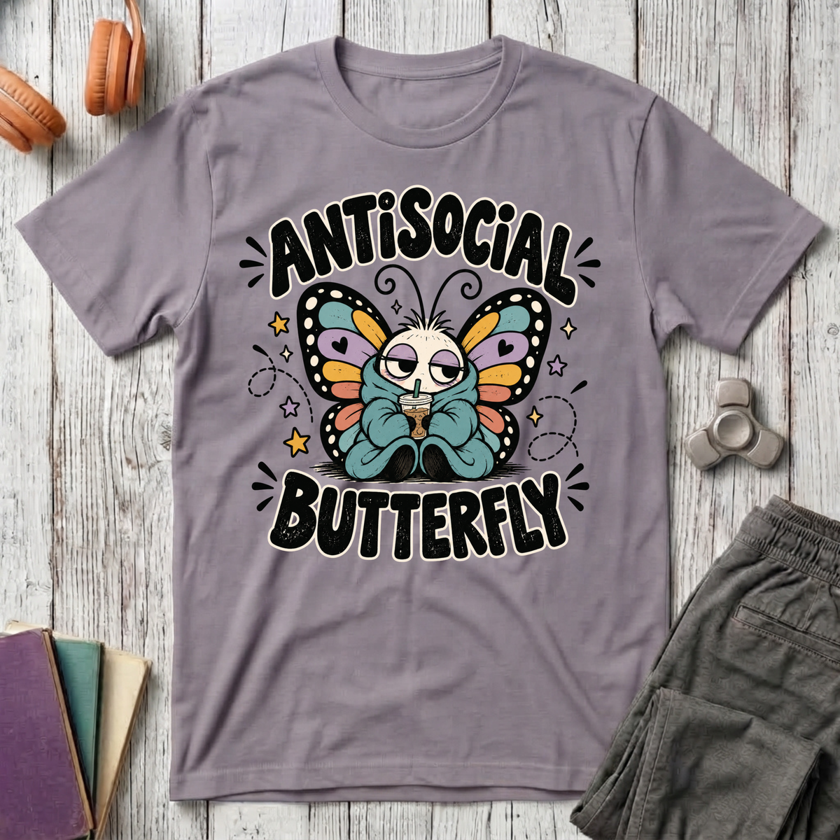 Antisocial Butterfly T-Shirt