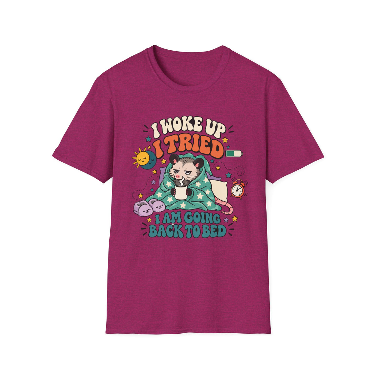 I Woke Up I Tried I Am Going Back To Bed T-Shirt