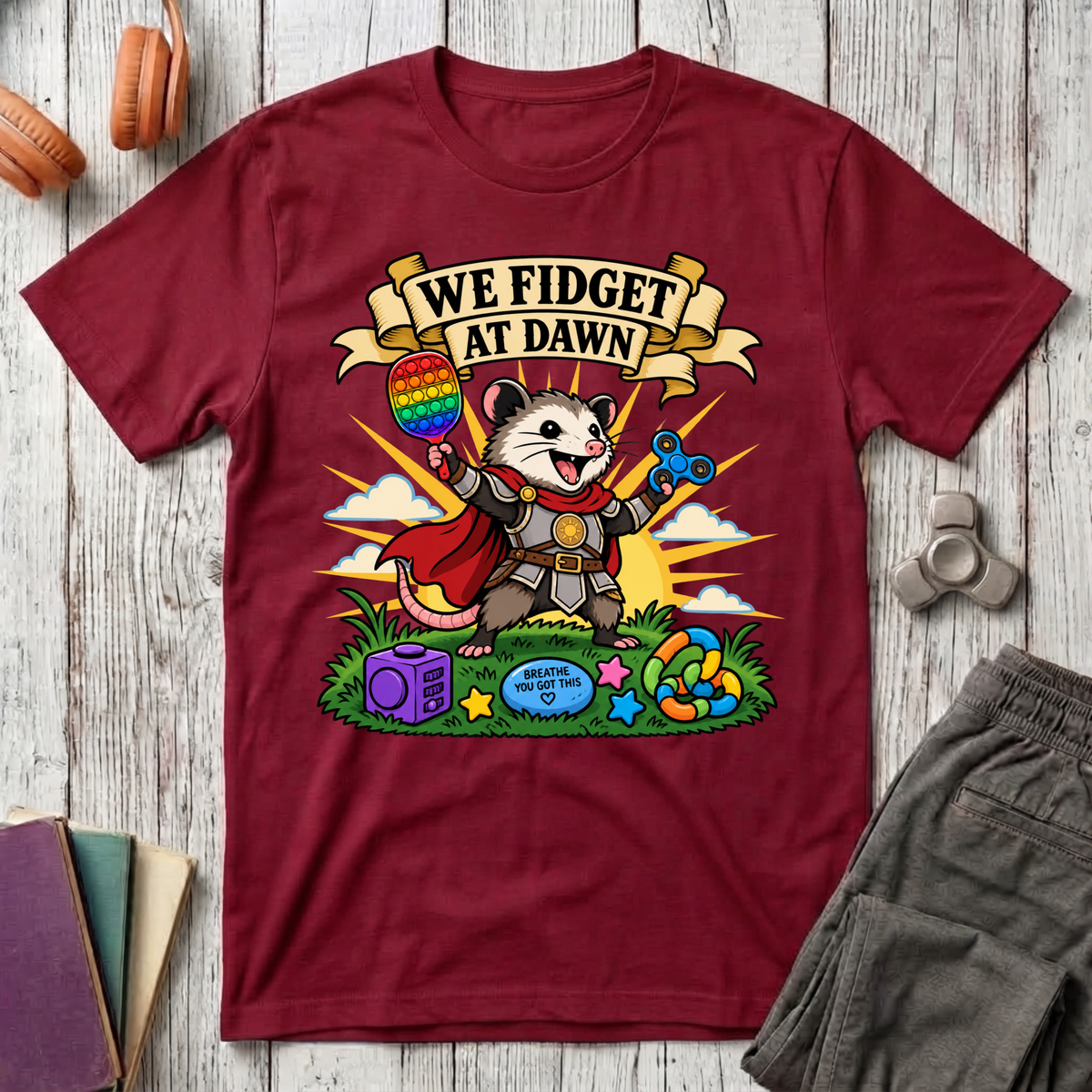 We Fidget at Dawn T-Shirt