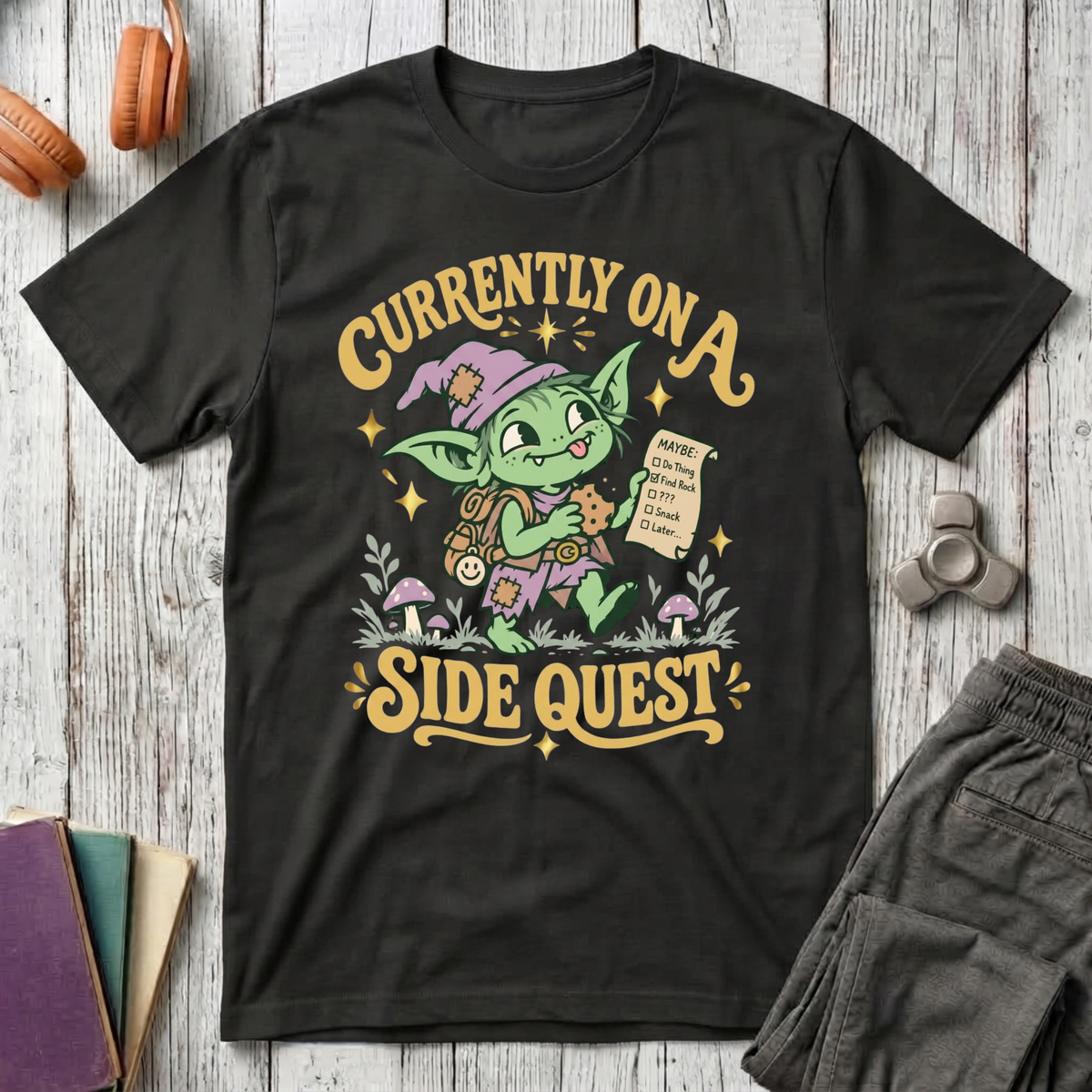 Currently on a Side Quest T-Shirt