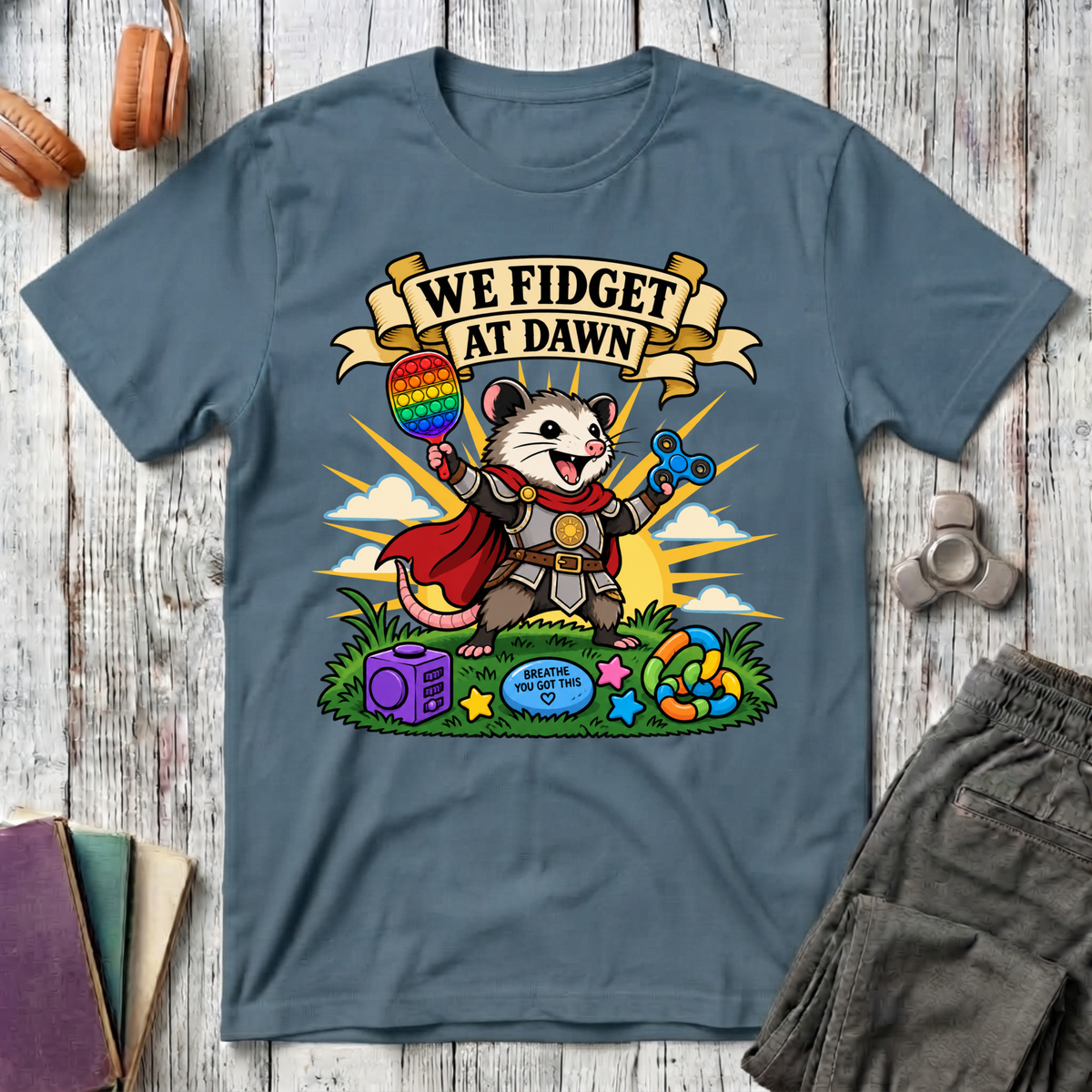 We Fidget at Dawn T-Shirt