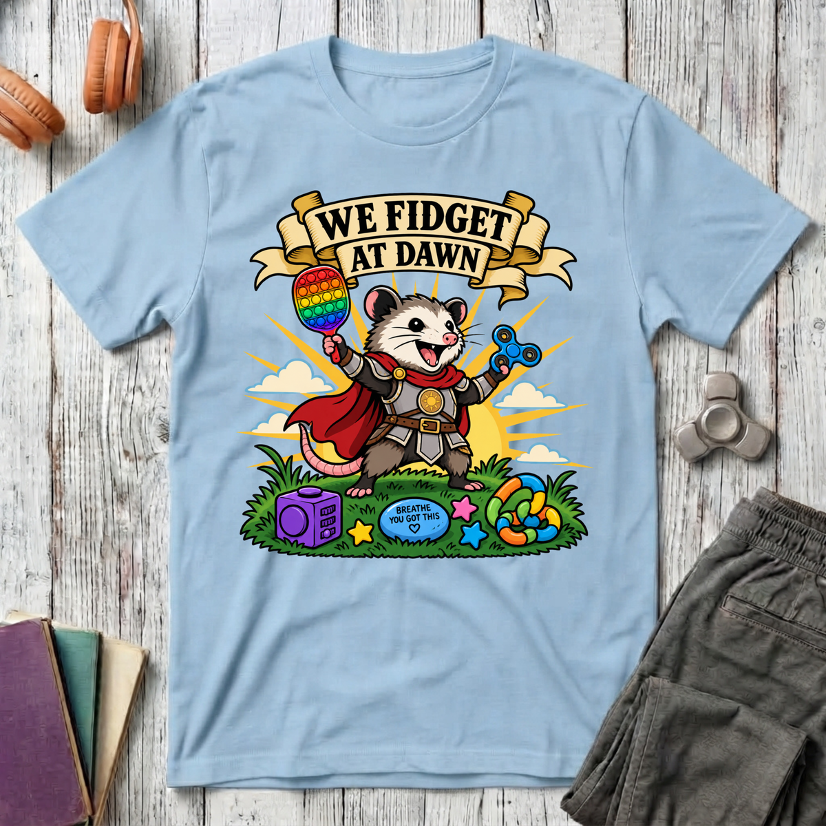 We Fidget at Dawn T-Shirt