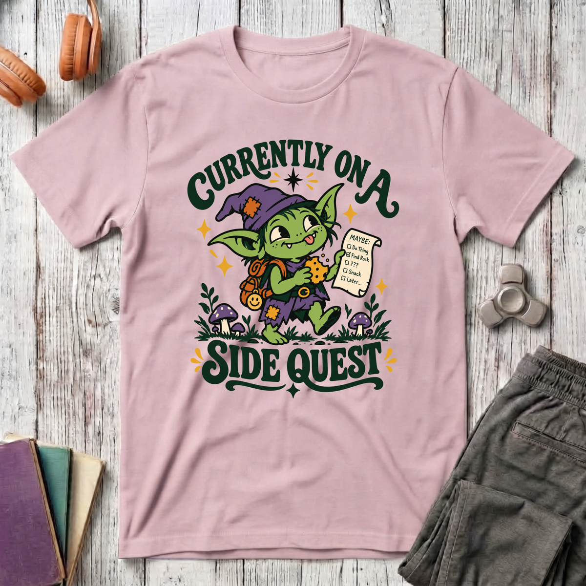 Currently on a Side Quest T-Shirt