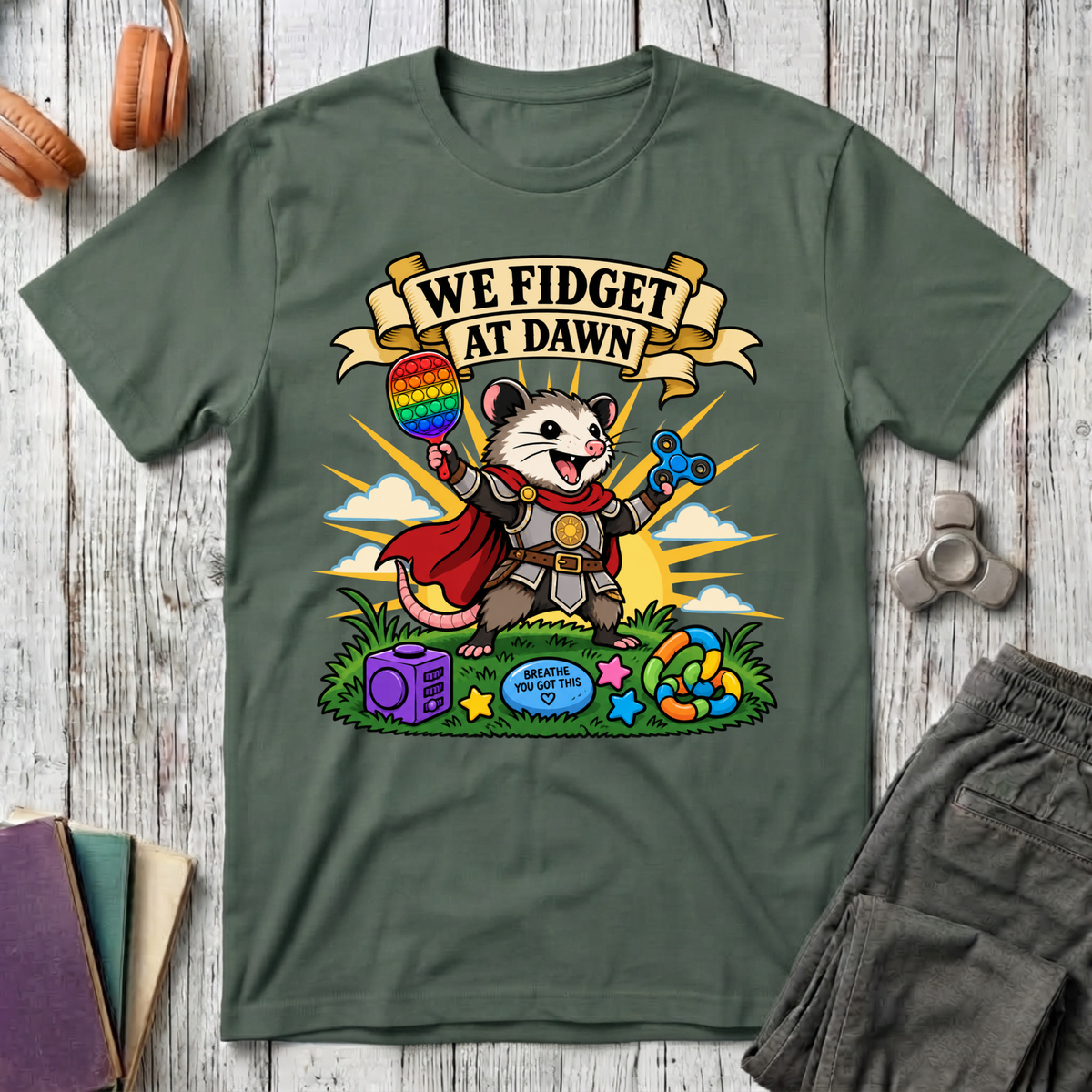 We Fidget at Dawn T-Shirt