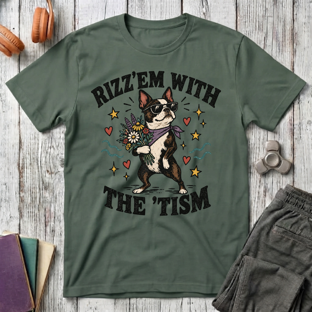 Rizz'em with the 'Tism T-Shirt