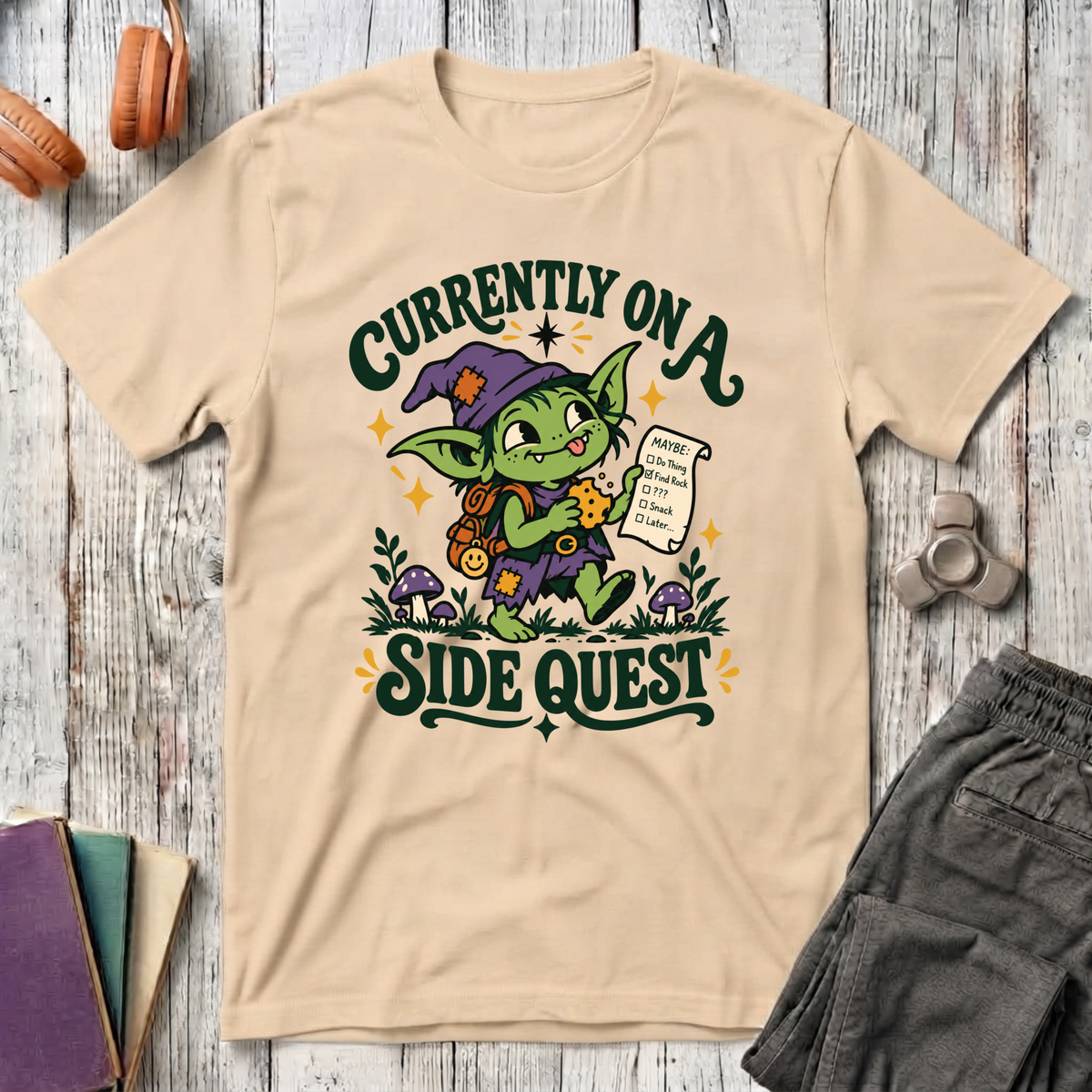 Currently on a Side Quest T-Shirt