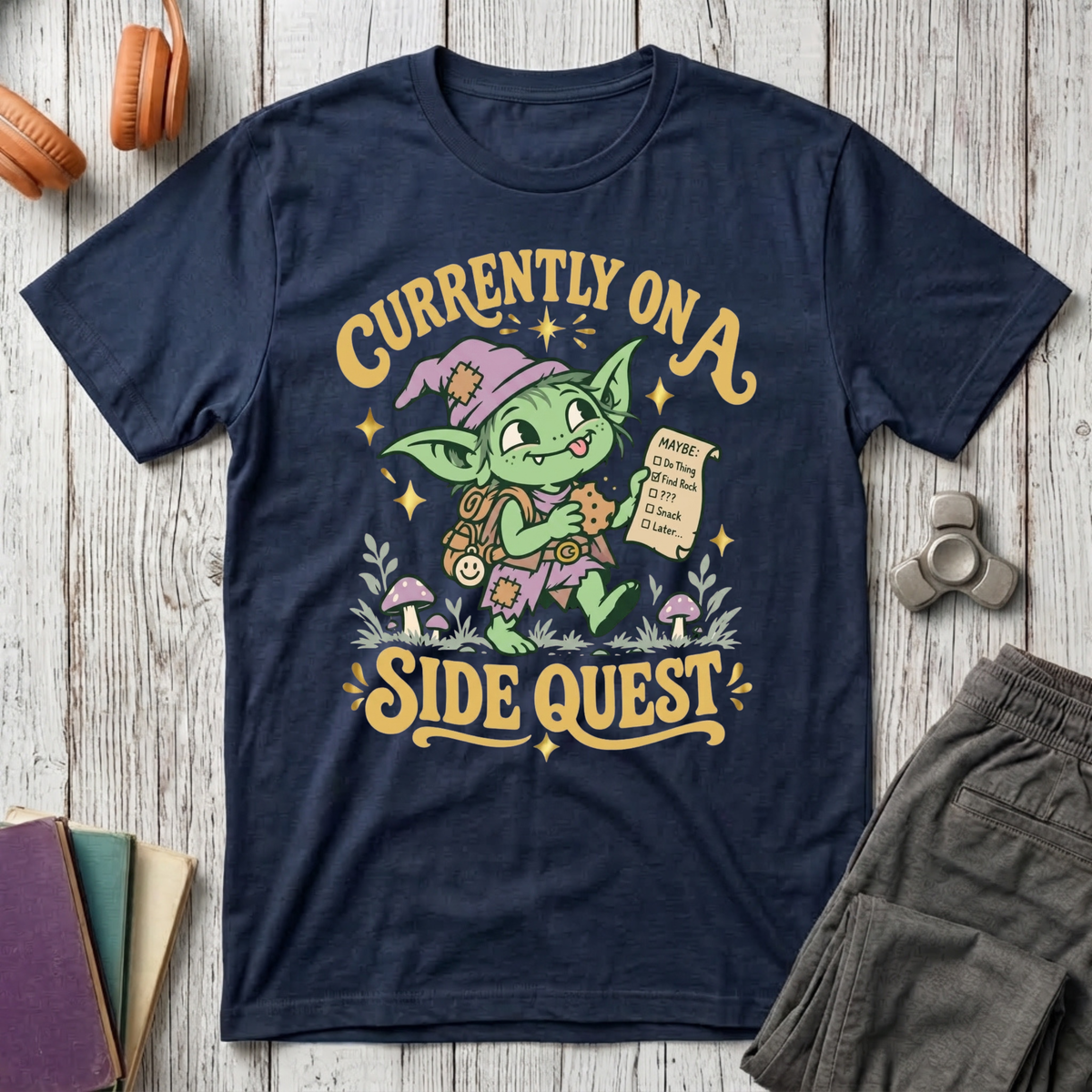 Currently on a Side Quest T-Shirt