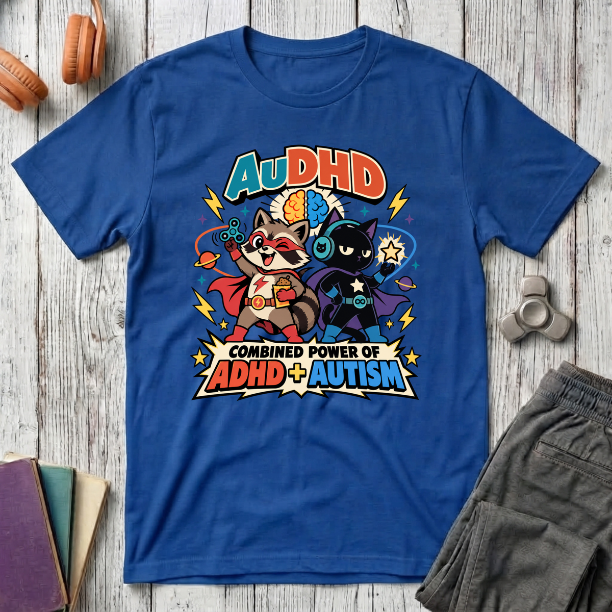 AuDHD Combined Power T-Shirt