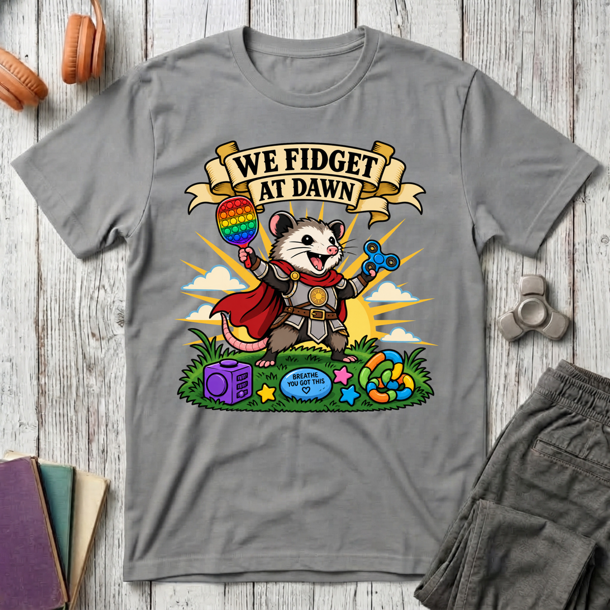 We Fidget at Dawn T-Shirt