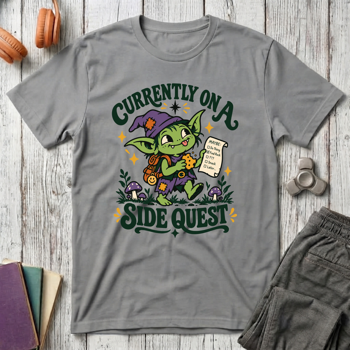 Currently on a Side Quest T-Shirt