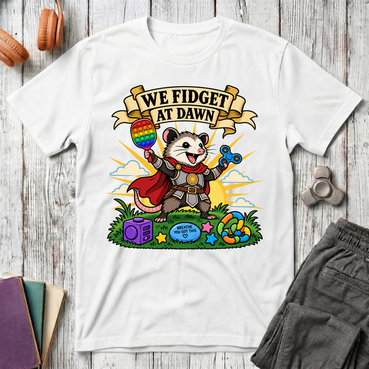 We Fidget at Dawn T-Shirt